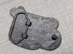 vintage 1970s belt buckle BLUEGRASS country music BRASS banjo WESTERN guitar