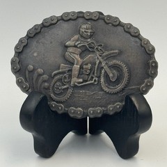 Motocross Dirt Bike Racing Belt Buckle Drive Chain Border Motorcycle Motor Sport