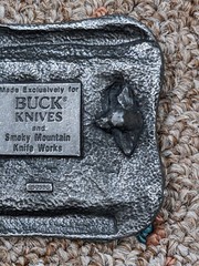 Vintage Belt Buckle Buck Knives Pewter – Four Generations