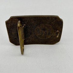 Vintage Flying Landing Ducks Belt Buckle Solid Brass BTS USA Hunting Fashion