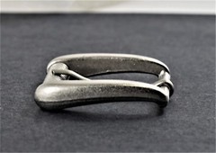 1 1/4 inch(30mm) Buckle(#160A) Roller Pin Metal Gray Color New