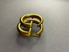 Gold GG 35mm G Belt Buckle 1.3« 