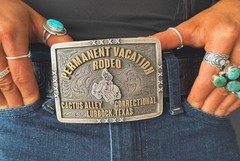Montana Silversmiths Attitude Officially Licensed Cactus Alley Belt Buckle