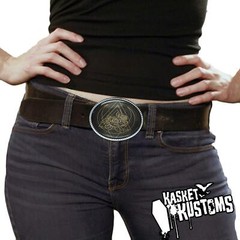Sacred Geometry Belt Buckle – Mystic Rose Esoteric Handmade Buckle – 14
