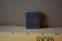 Antique Hickok Sterling Silver Belt Buckle Monogrammed « R » Used Ready 2 Wear #3