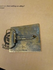 1975 Falstaff Belt Buckle Beer Alcohol Advertising U-168 Beramot Brass Works