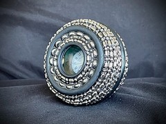 “Exposure 8:15” Belt Buckle Camera Lens Watch Industrial Art OOAK Darren McNeese