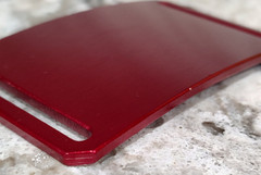 GRIP6 BELT BUCKLE – ANODIZED RED – 1.5 INCH WIDE – USED