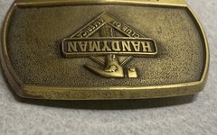 HANDYMAN CLUB OF AMERICA 1996 Bronze Belt Buckle