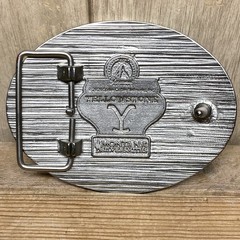 Montana Silversmiths Embellished Y Logo Attitude Belt Buckle