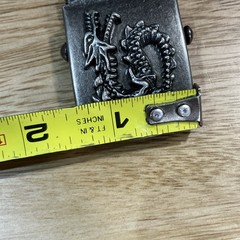 Chinese Dragon Mystical Creature Replacement Slide Dress Belt Buckle