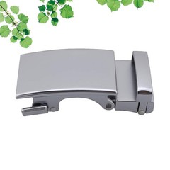Alloy Solid Buckle Automatic Ratchet Leather Belt Buckle Plaque Gu…