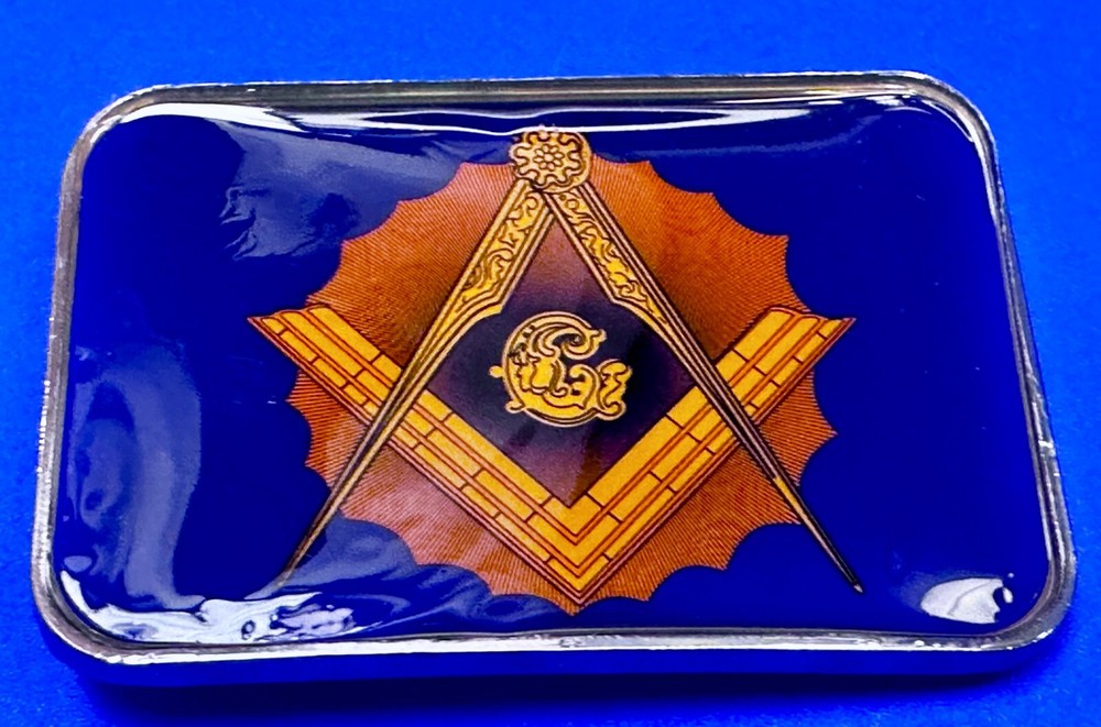Masonic Fraternity Fraternal Freemasonry Mason Masonic G Rule Belt Buckle