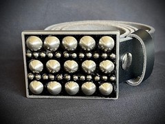 Studded Belt Buckle Archive 2007–2009 Industrial Gothic OOAK Darren McNeese