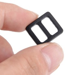 Schoolbag Webbing Plastic Adjustable Buckle 10mm Strap Width 12pcs