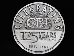 NH11145 *NOS* REALLY NICE 2014 **CB&I 125 YEARS** CONSTRUCTION COMPANY BUCKLE