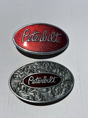 Peterbilt Belt Buckles both different design buckles set