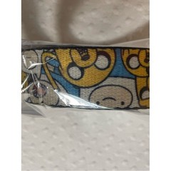 Cartoon Network Adventure Time belt Yellow & Blue silver color buckle waist 40.5