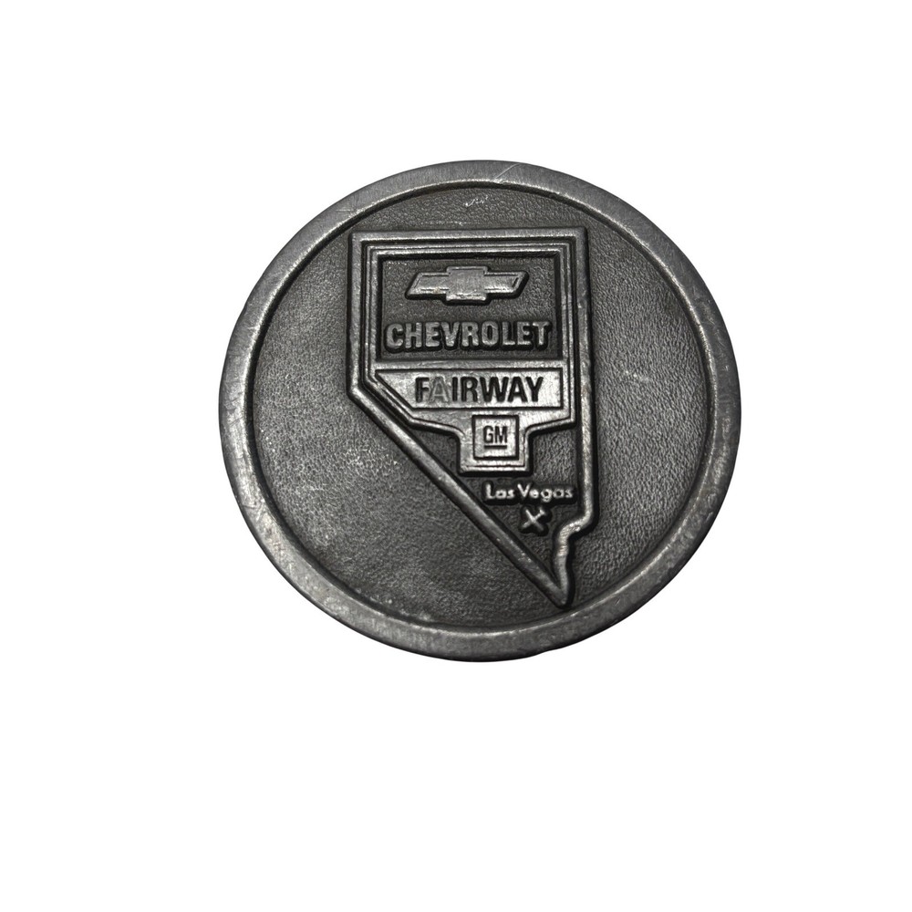 Chevrolet Fairway GM Las Vegas Belt Buckle Hit Line USA