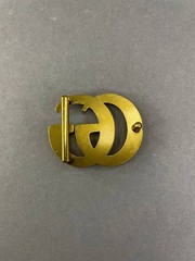 Gold GG 35mm G Belt Buckle 1.3« 