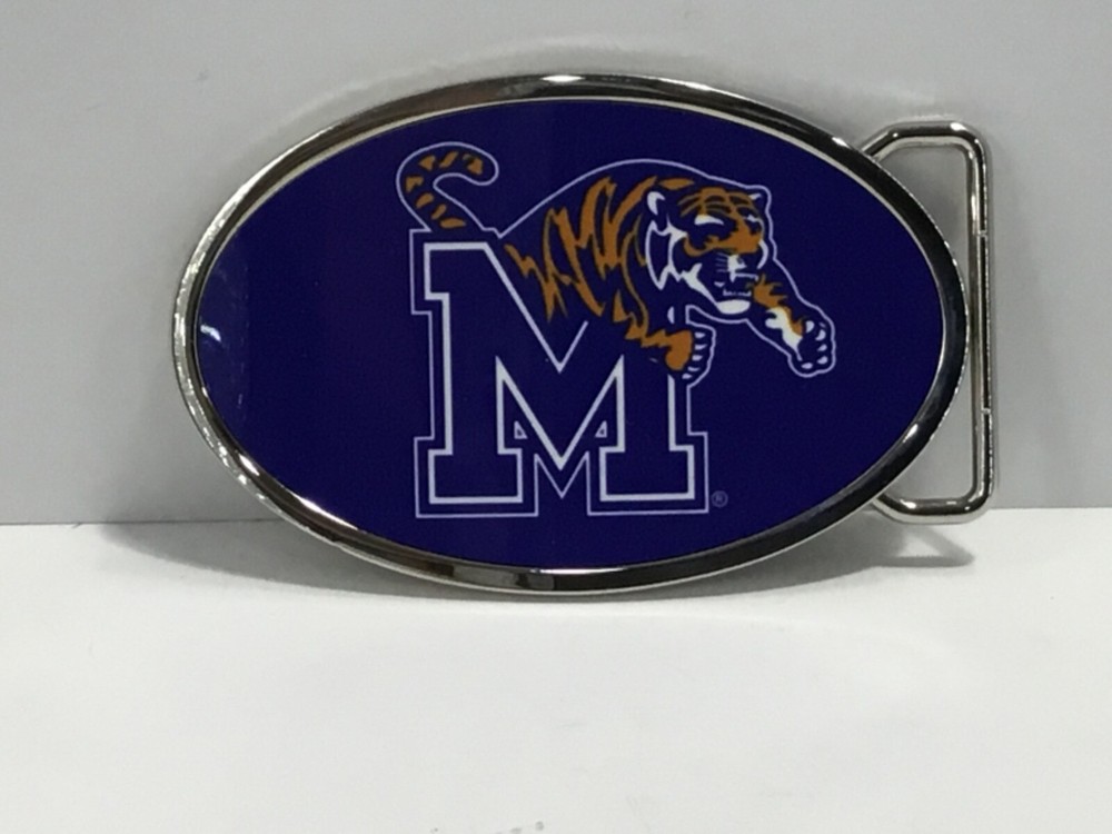 Memphis Tigers Belt Buckle Oval OR Rectangle Official Licensed Product