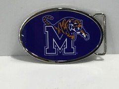 Memphis Tigers Belt Buckle Oval OR Rectangle Official Licensed Product
