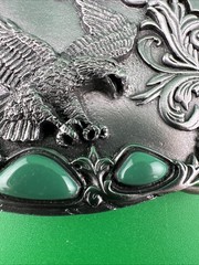 Arroyo Grande Belt Buckle Southwest Style Eagle Turquoise Color Stones
