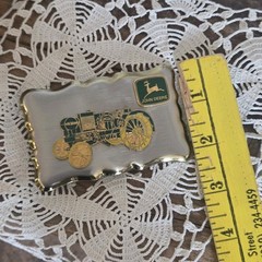 Vintage Never Used John Deere Belt Buckle