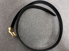 Louis Vuitton Pre-Owned Epi Santulle Belt Black Gold