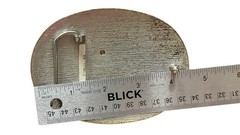 Guyana/Rasta Belt Buckle Head