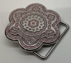 Red Flower Belt Buckle for 1.25&Prime; 1 1/4&Prime; Inches Wide Belt