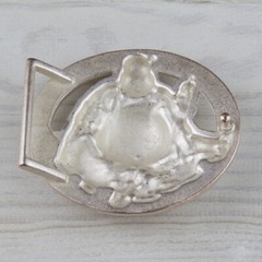 Buddha Goa Hippie Vintage Belt Buckle Rose Mother of Pearl Interchangeable Buckle GS02rp