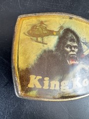 Vintage 1976 King Kong Belt Buckle Pyramid Co Movie Promo Monster Rare Americana