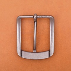 Flower Carved Antique Prong Pin Buckle Men Leather Belt Replacement Buckle 40mm