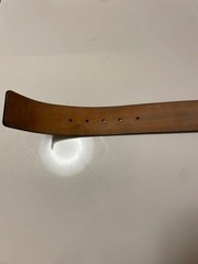 Louis Vuitton Metal Buckle Belt Travel Requisite design Used From Japan