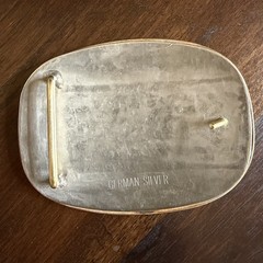 Vintage Western Cowboy Calf Roping Bull Rider Rodeo German Silver Belt Buckle