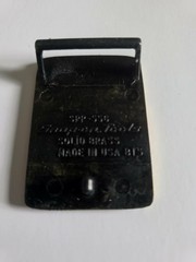 Vintage Snap-on Brass Belt Buckle “1 Snap-on” Logo USA Mechanic Tool SPP-566