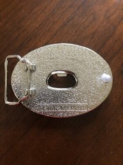 I Fear No Beer Funny Alcohol Joke With Bottle Opener Unisex Men’s Belt Buckle