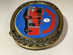 VTG Heritage Chariots of Fire 1983 General Safety Pumper No 17 Brass Belt Buckle