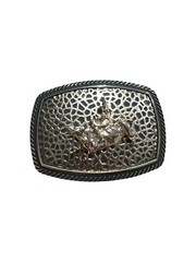 Rodeo western cowboy Style belt buckle Hebilla Jinete Rodeo Vaquera