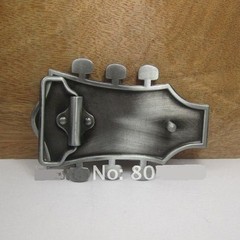 1 x mens ladies belt buckle quality metal alloy jeans guitar music note band