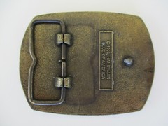 Handyman Club Of America Life Member Tool Shop Carpenter Mens Belt Buckle BRASS