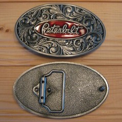 Peterbilt truck belt buckle