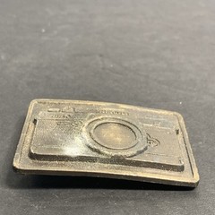 Vintage Miranda Camera Belt Buckle Genuine Original Brass