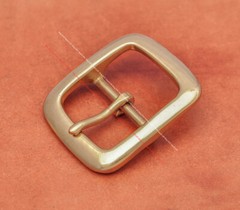 SOLID BRASS QUALITY HEAVY CENTER BAR LEATHERCRAFT BELT BUCKLE REPLACEMENT 42MM