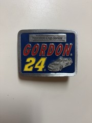 NASCAR Winston Cup Series Jeff Gordon 24 American Legends Foundry belt buckle N