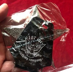 Chrome Plated Star Belt Buckle 187 Clothing Company New Still Sealed