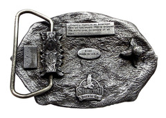 Belt Buckle – I love Country Music | Made by Siskiyou Buckle Co. 1988 Vintage
