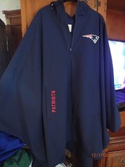 Officially Licensed NFL Mens Softshell Hooded Poncho DIFFERENT TEAMS