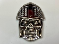 Knights Helmet & Skull Belt Buckle Medieval Armor Design Belt Buckle